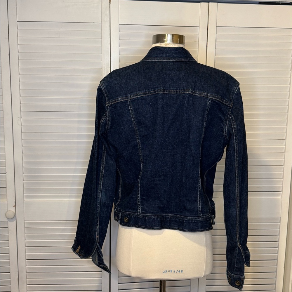 Lauren Ralph Lauren Dark Blue Jean Jacket - Picture 3 of 5
